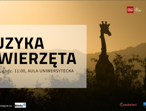 MUZYKOTEKA: BILETY NA KONCERT RODZINNY „MUZYKA I ZWIERZĘTA” (ZAPOWIEDŹ)